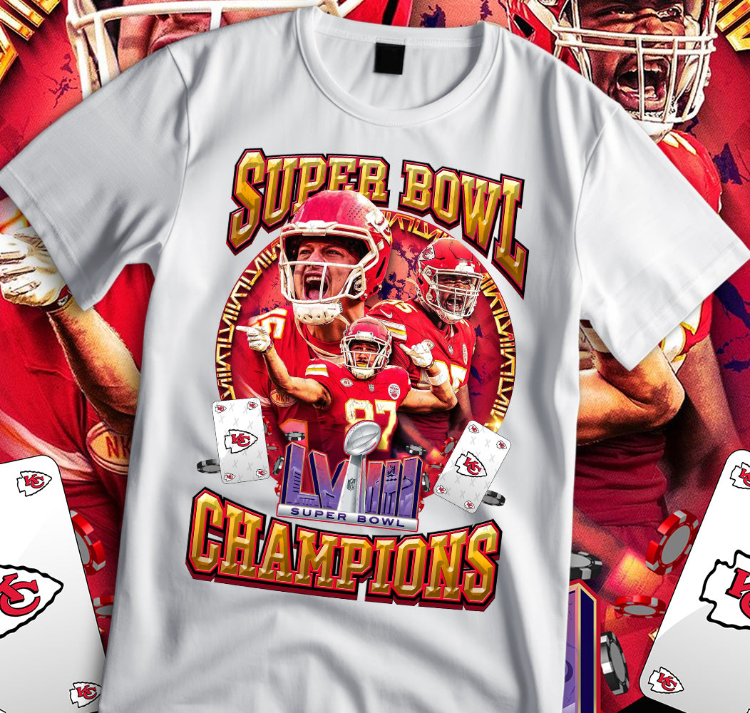 Superbowl Champs Sublimation/DTF T-Shirt Image Bundle