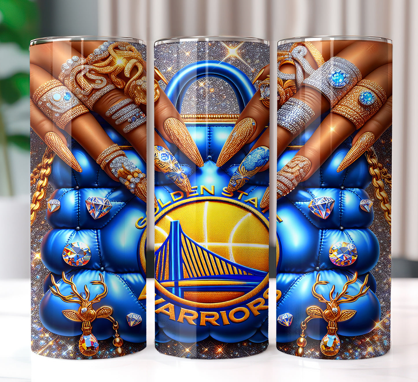 Basketball Bag 20oz Sublimation Tumbler Image