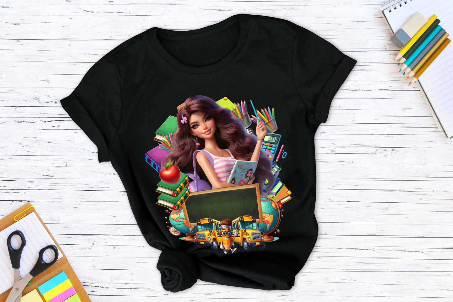 Back to School Sublimation/DTF T-shirt 55 Images Bundle