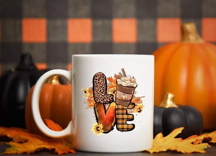 Fall Sublimation Mug Images Bundle