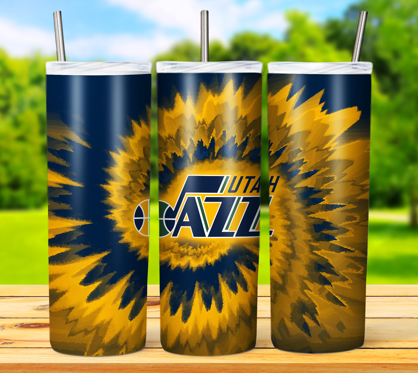 Basketball 20oz Sublimation Tumbler Image