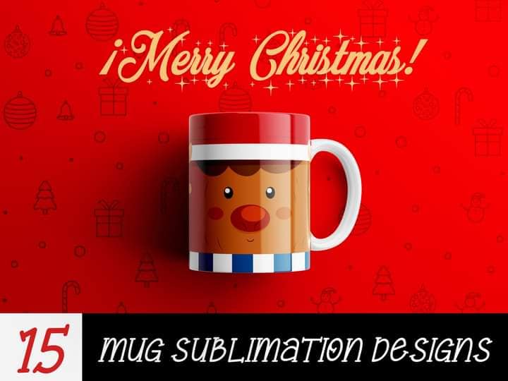 Christmas Sublimation 11/15oz Mug Images Bundle