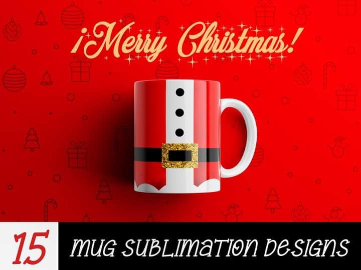 Christmas Sublimation 11/15oz Mug Images Bundle