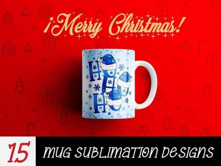 Christmas Sublimation 11/15oz Mug Images Bundle