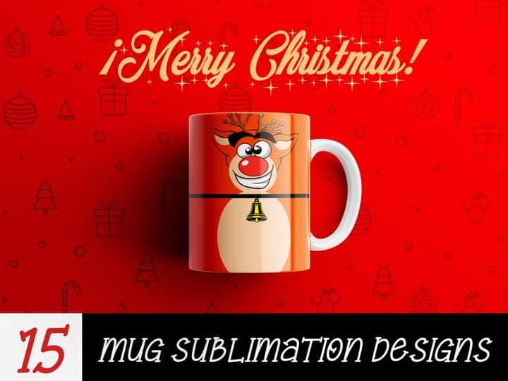 Christmas Sublimation 11/15oz Mug Images Bundle