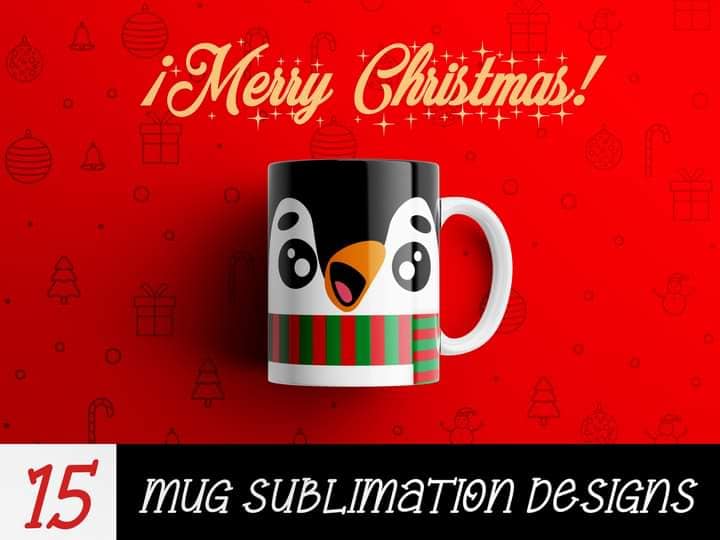 Christmas Sublimation 11/15oz Mug Images Bundle