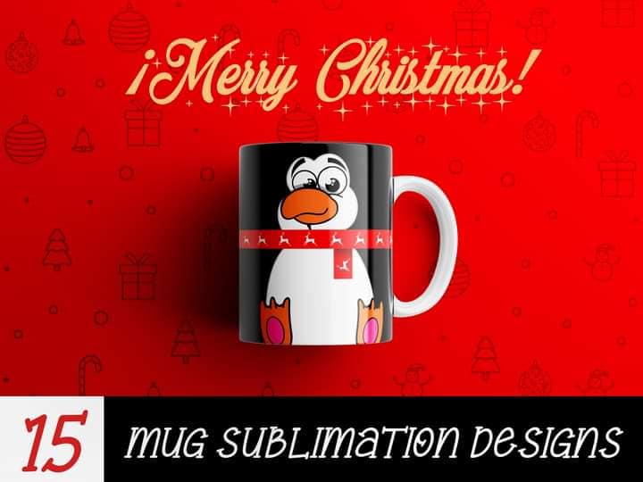 Christmas Sublimation 11/15oz Mug Images Bundle