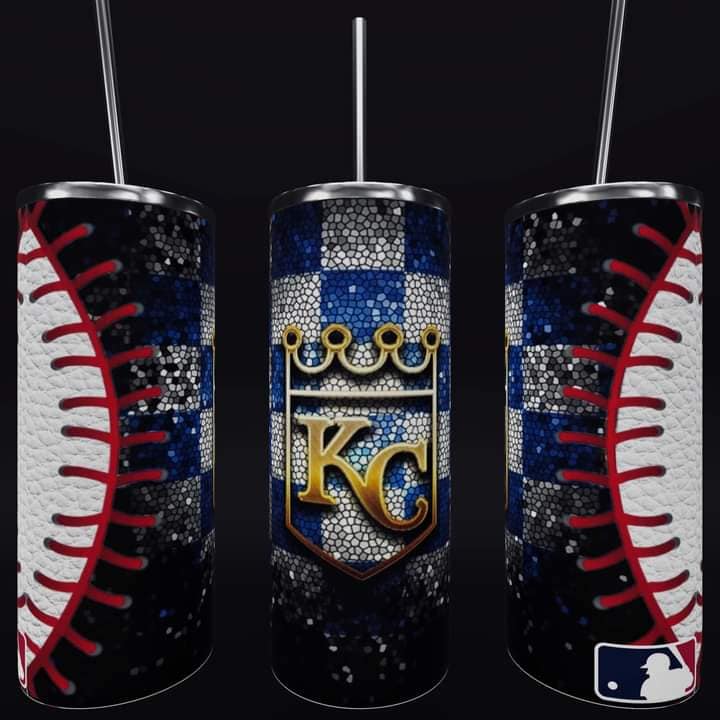 Baseball 20oz Sublimation Tumbler Image