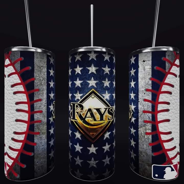 Baseball 20oz Sublimation Tumbler Image