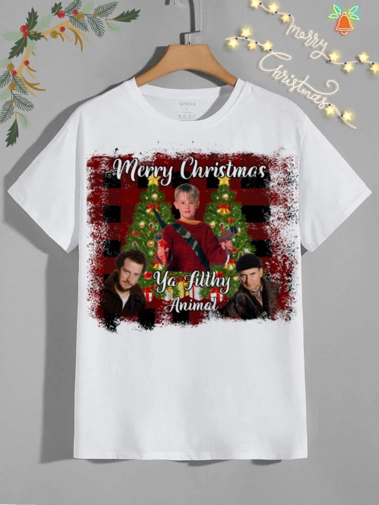 Cute Christmas Friends Sublimation/DTF T-Shirt Image Bundle