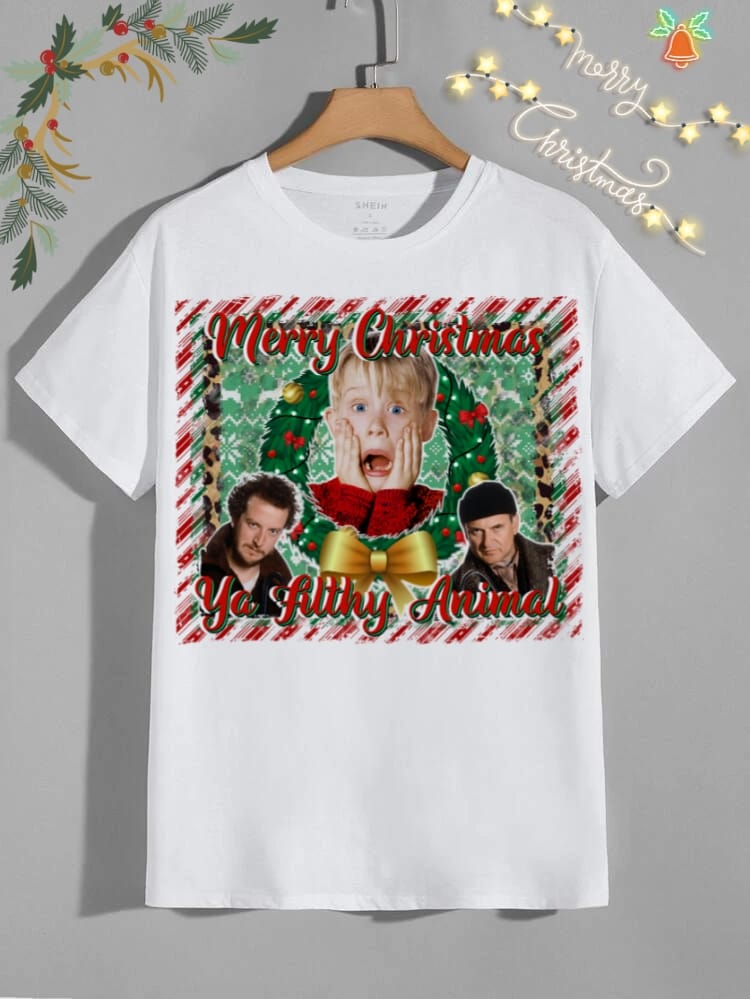 Cute Christmas Friends Sublimation/DTF T-Shirt Image Bundle