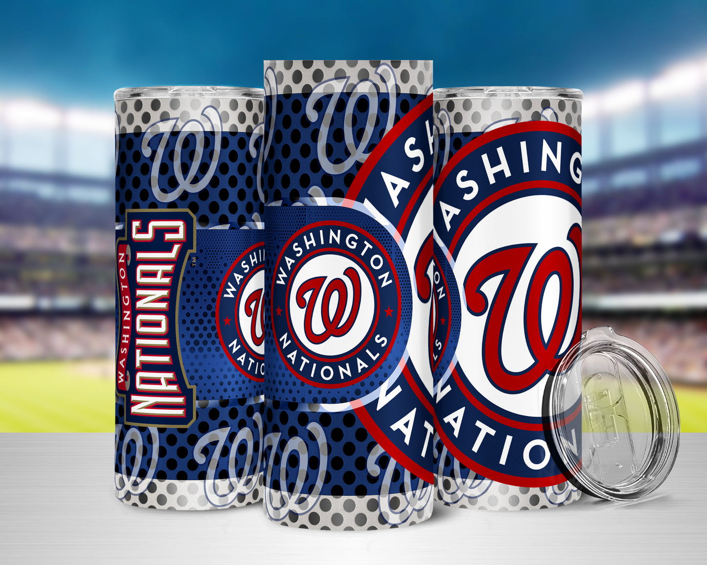 Baseball 20oz Sublimation Tumbler Image