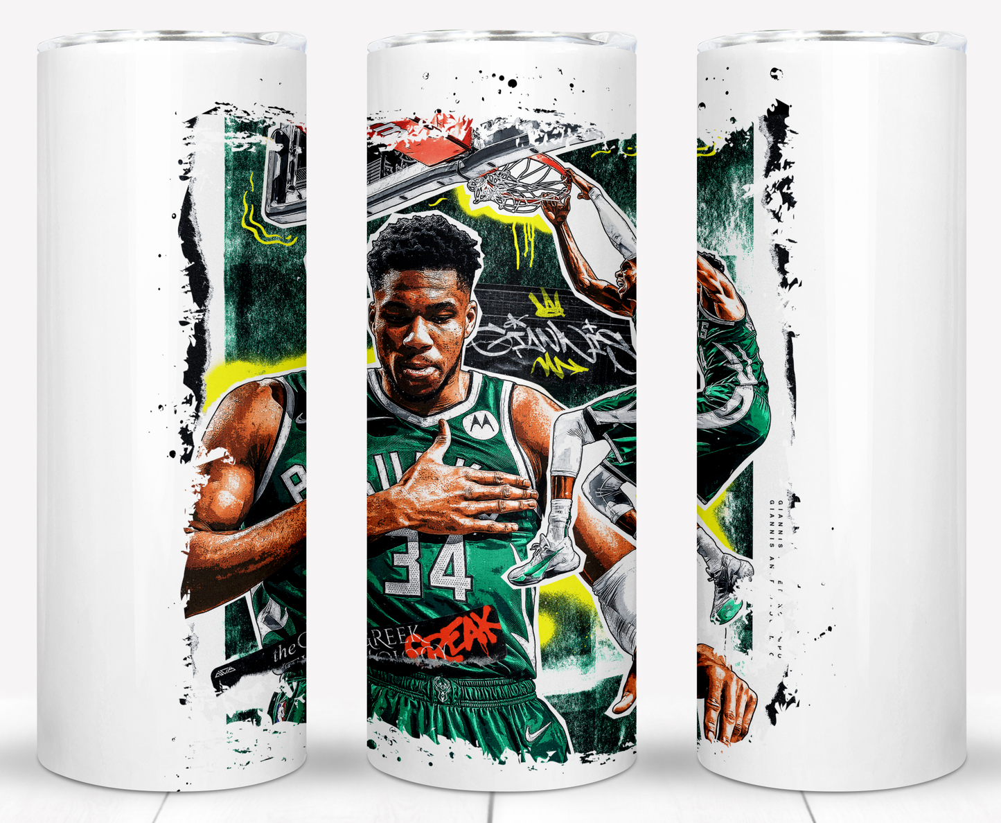 Basketball 20oz Sublimation Tumbler Images Bundle