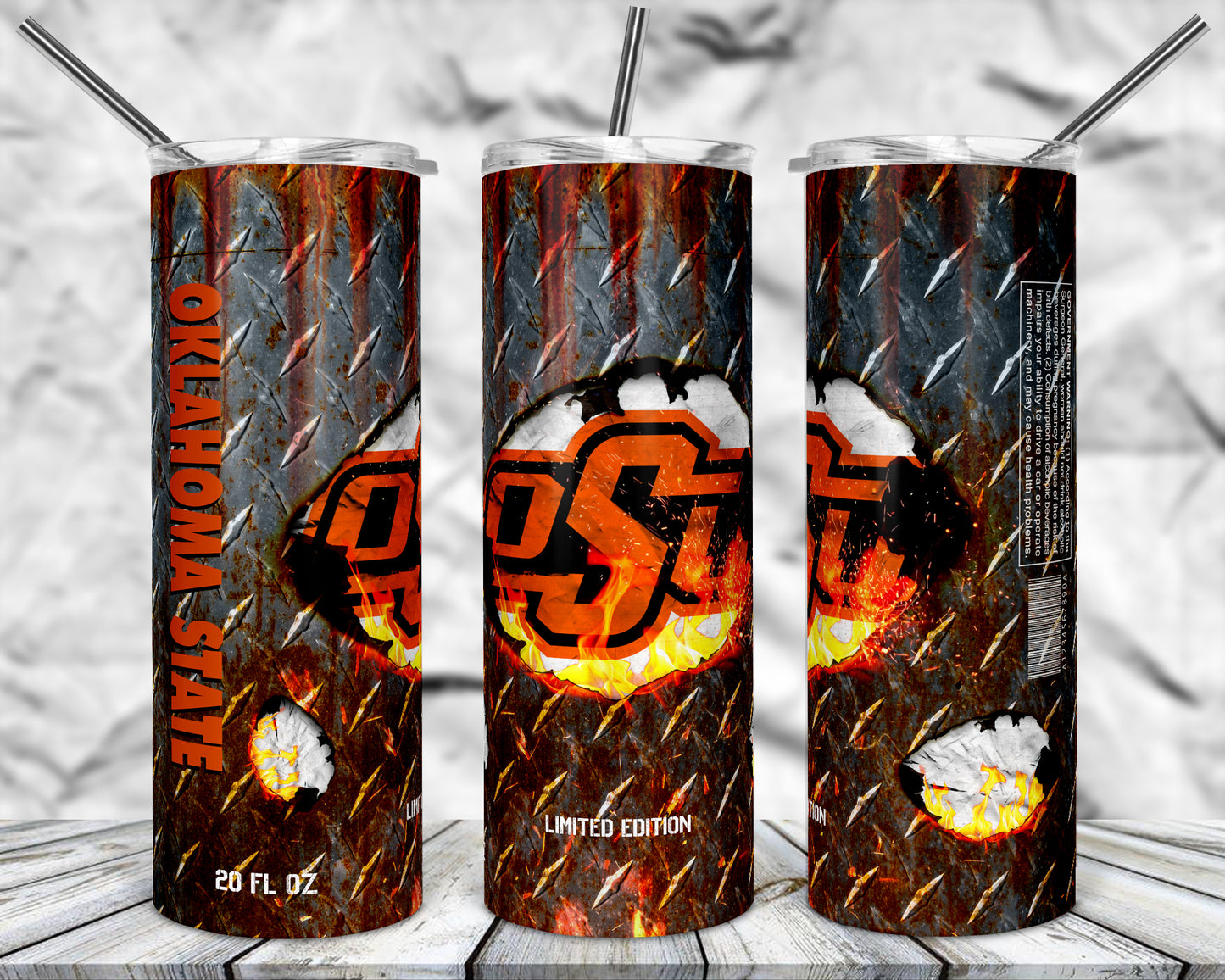 Rust College 20oz Sublimation Tumbler Images Bundle