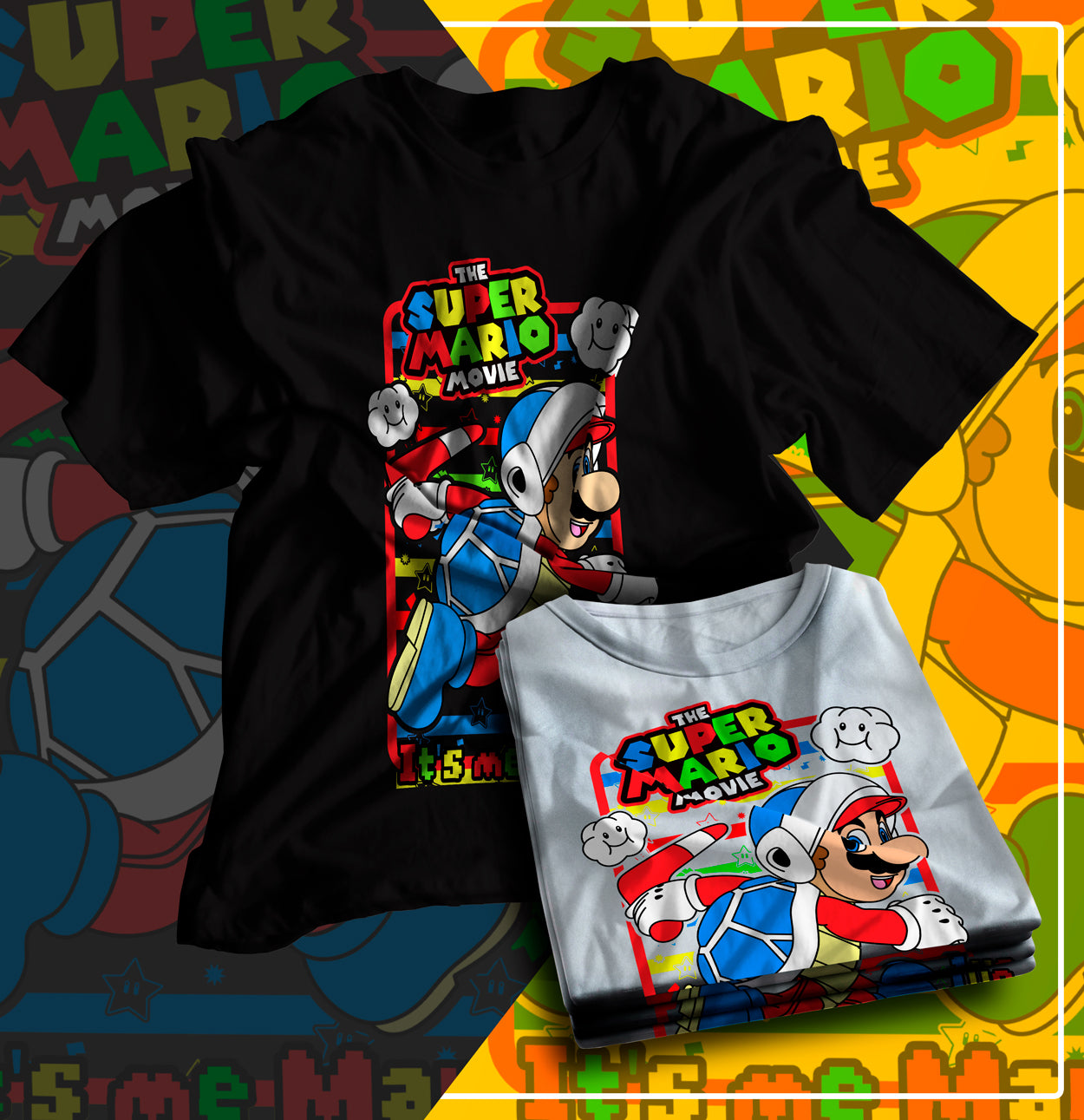 Mario Sublimation/DTF T-Shirt Images Bundle