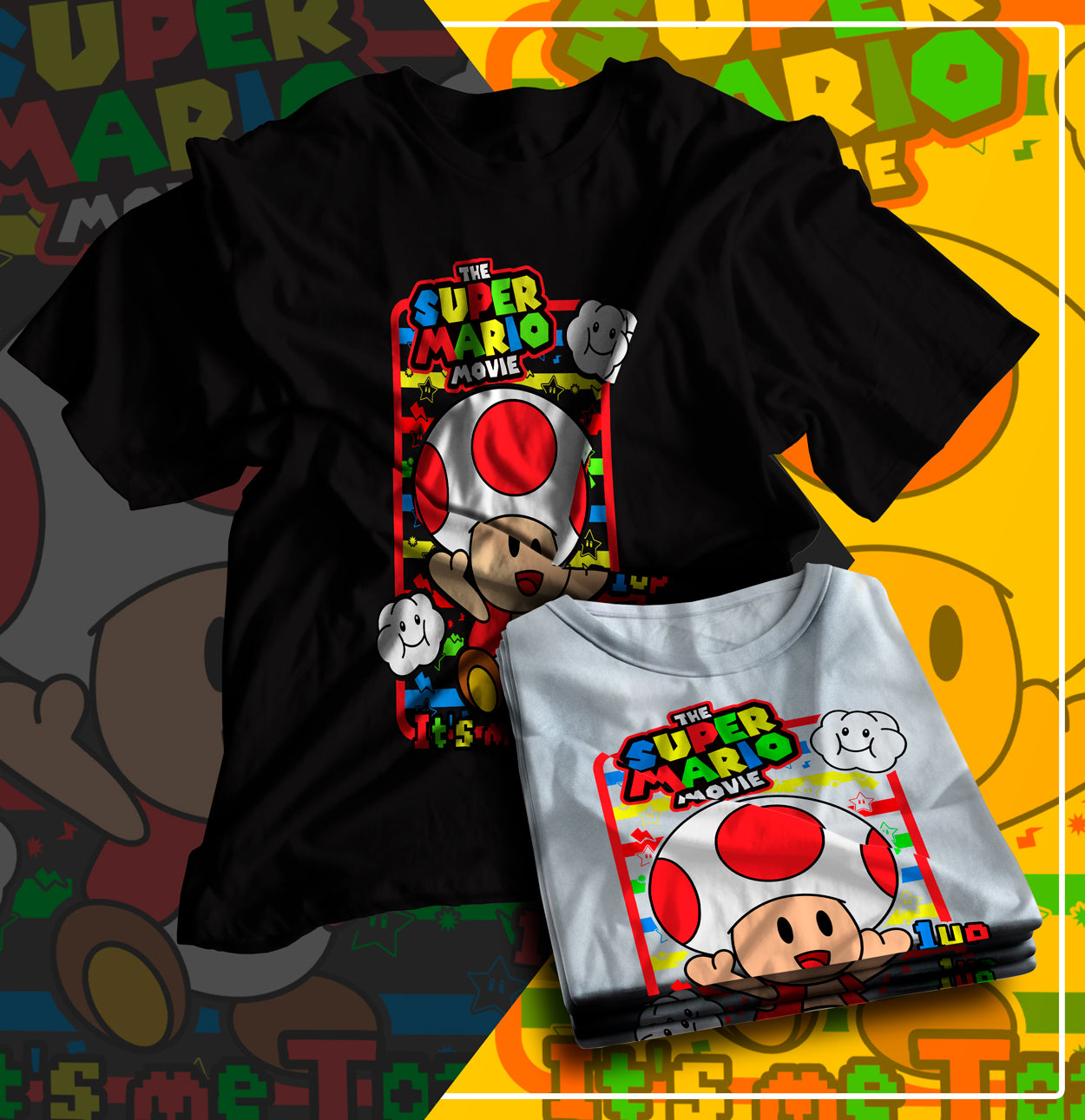 Mario Sublimation/DTF T-Shirt Images Bundle