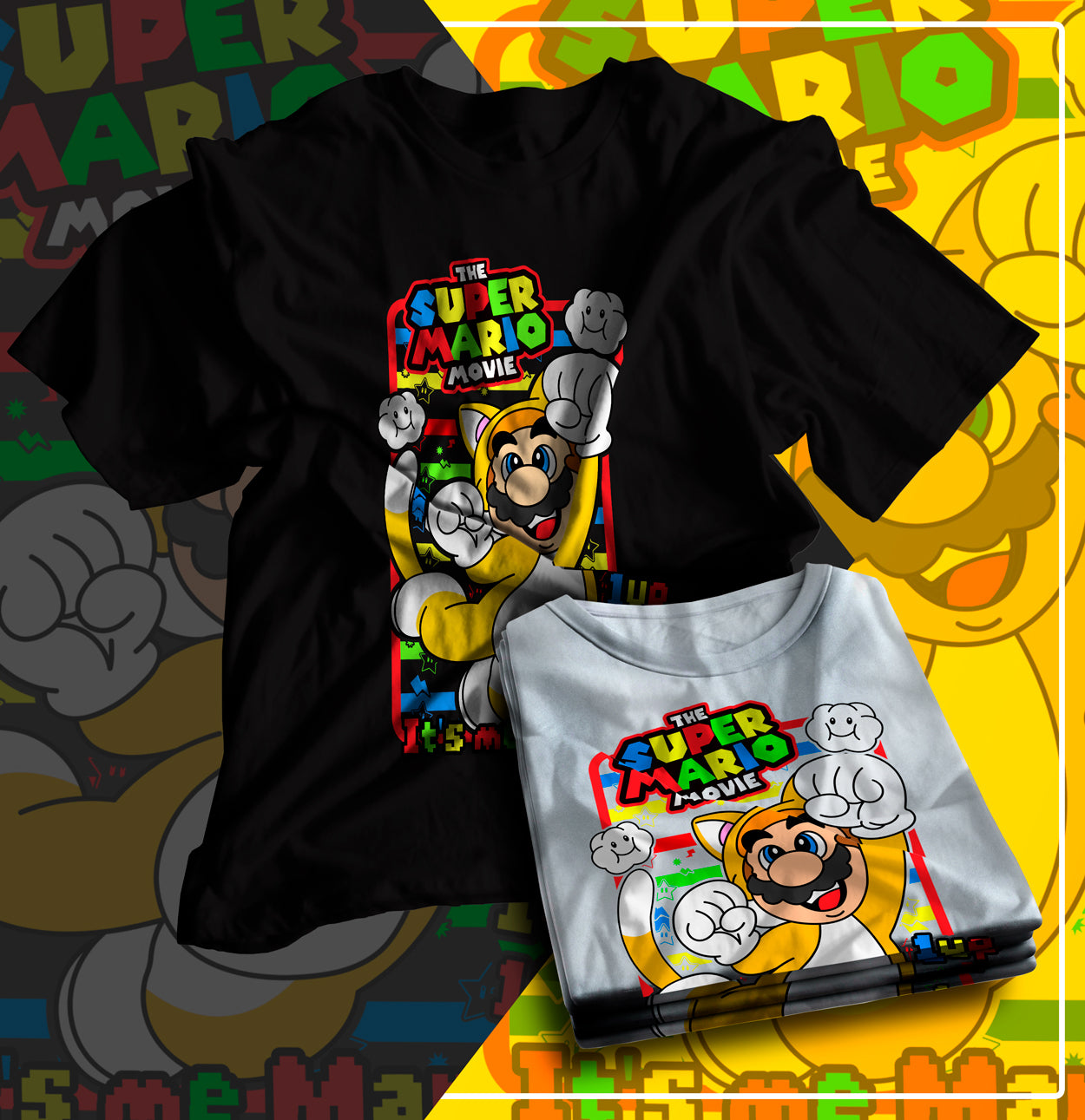 Mario Sublimation/DTF T-Shirt Images Bundle