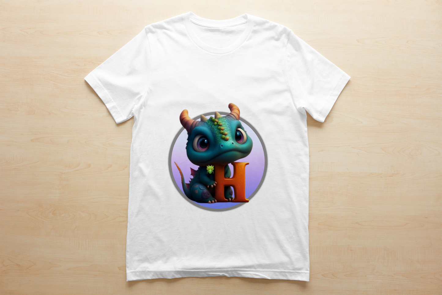 Kids ABC Dragon Images Sublimation/DTF T-Shirt Bundle