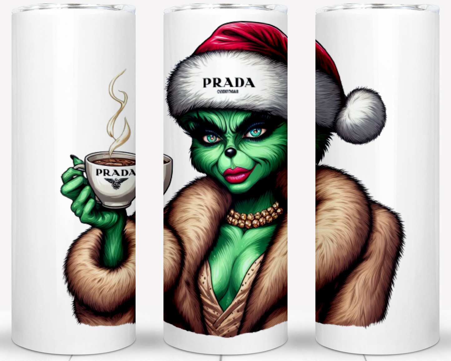 30+ Christmas Brand Grinch Sublimation 20oz Tumbler Images Bundle