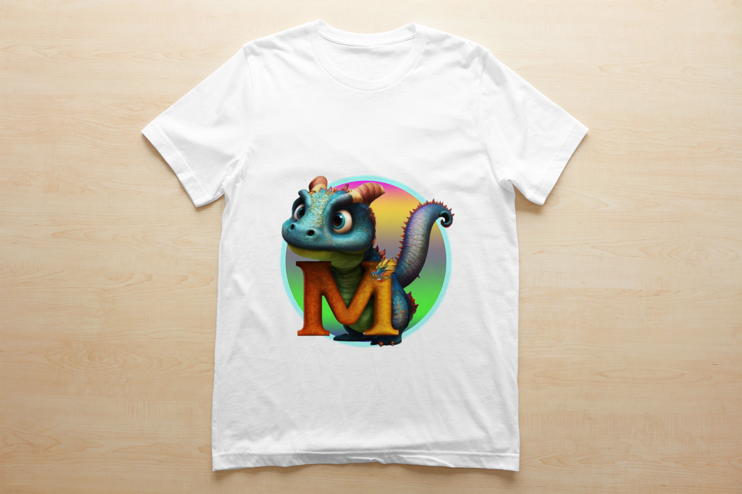 Kids ABC Dragon Images Sublimation/DTF T-Shirt Bundle