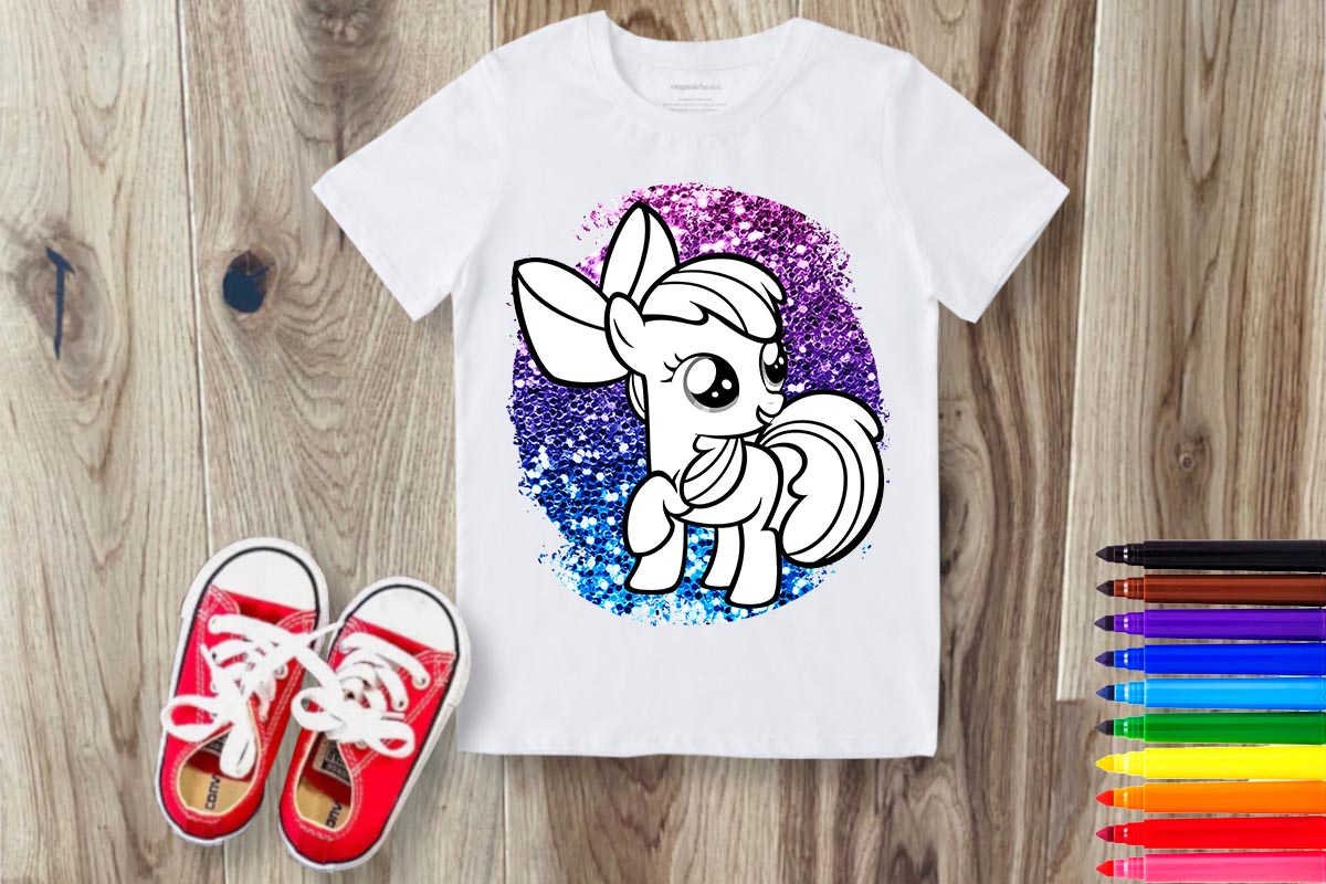 Coloring Cartoon Sublimation/DTF T-Shirt Images Bundle