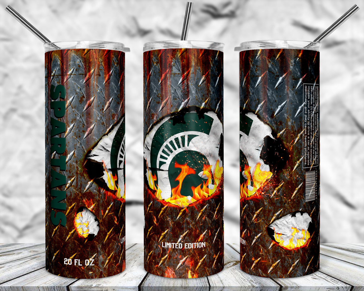 Rust College 20oz Sublimation Tumbler Images Bundle