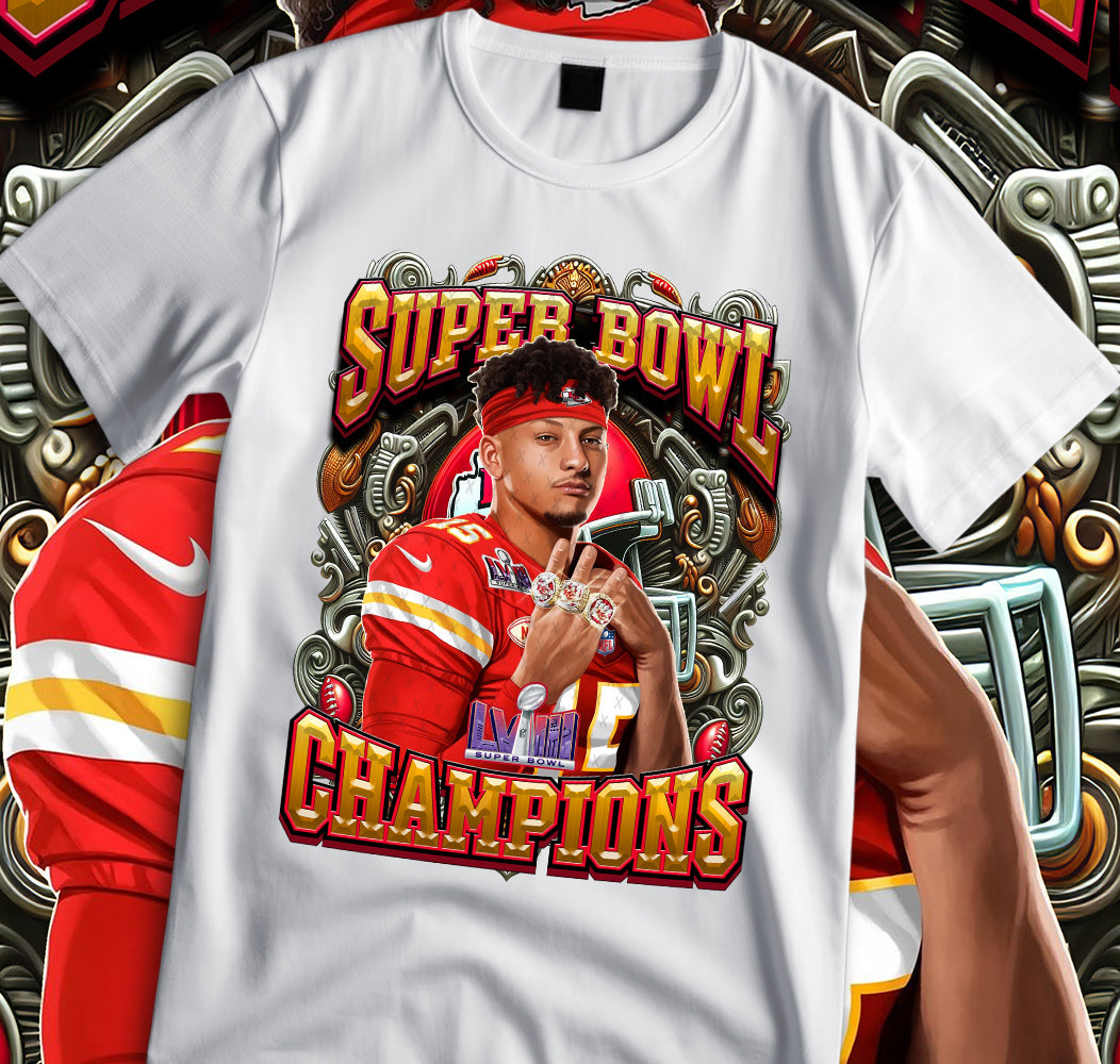 Superbowl Champs Sublimation/DTF T-Shirt Image Bundle