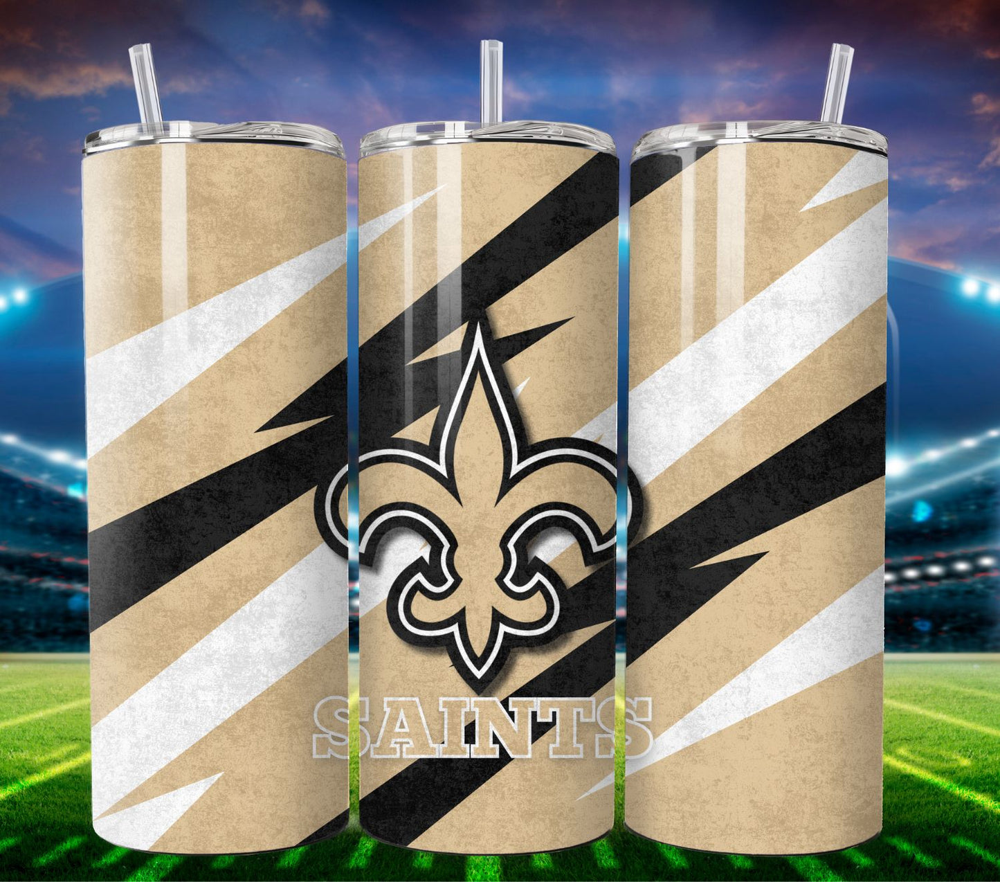 Football 20oz Sublimation Tumbler Image