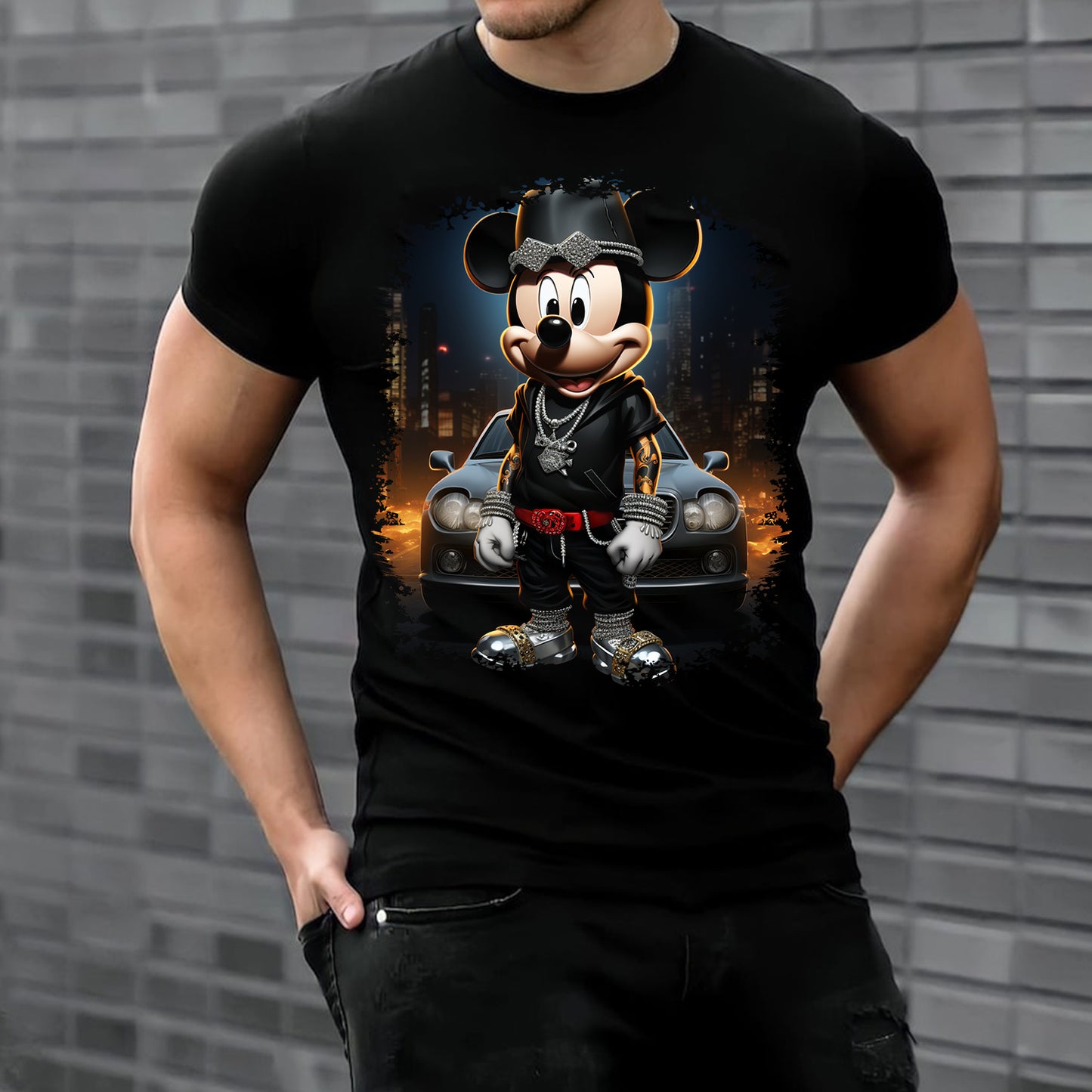 Cartoon Gangster Sublimation T-Shirt/DTF Images Bundle