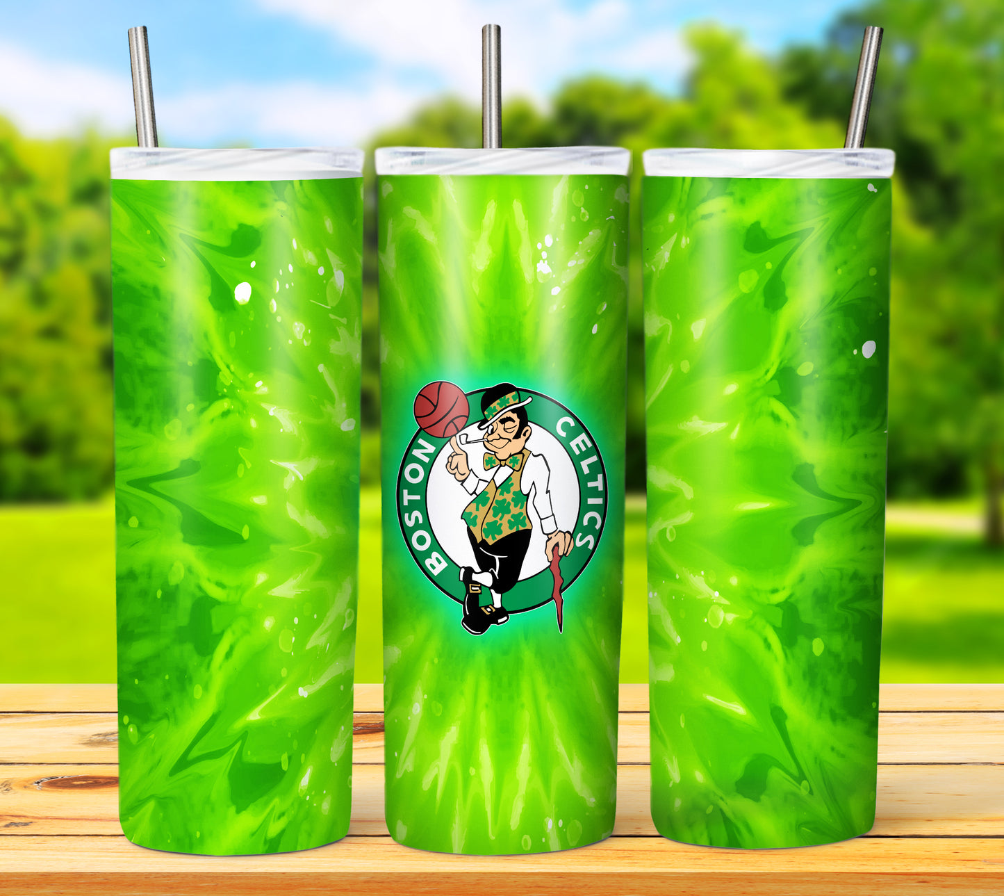 Basketball 20oz Sublimation Tumbler Image