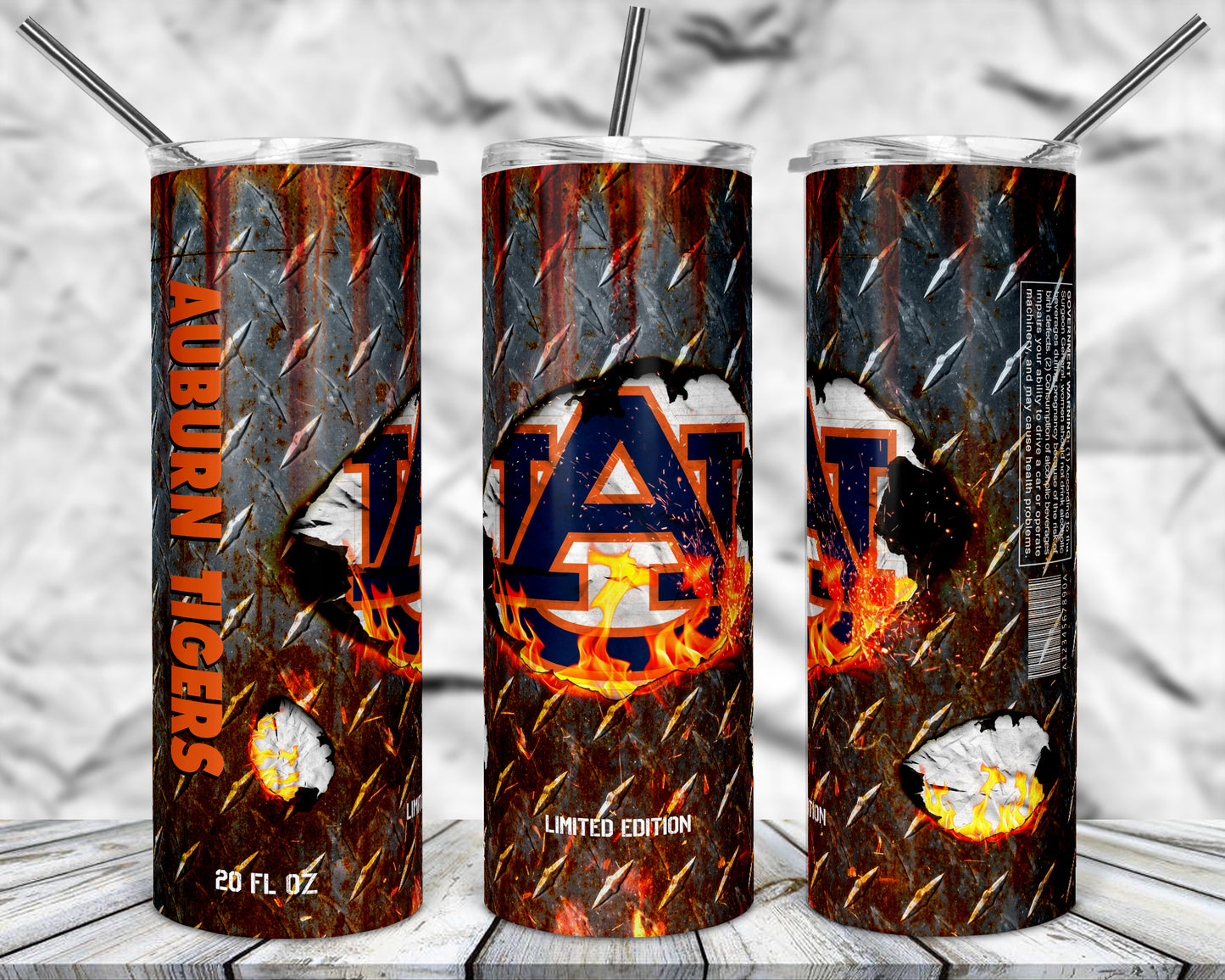 Rust College 20oz Sublimation Tumbler Images Bundle