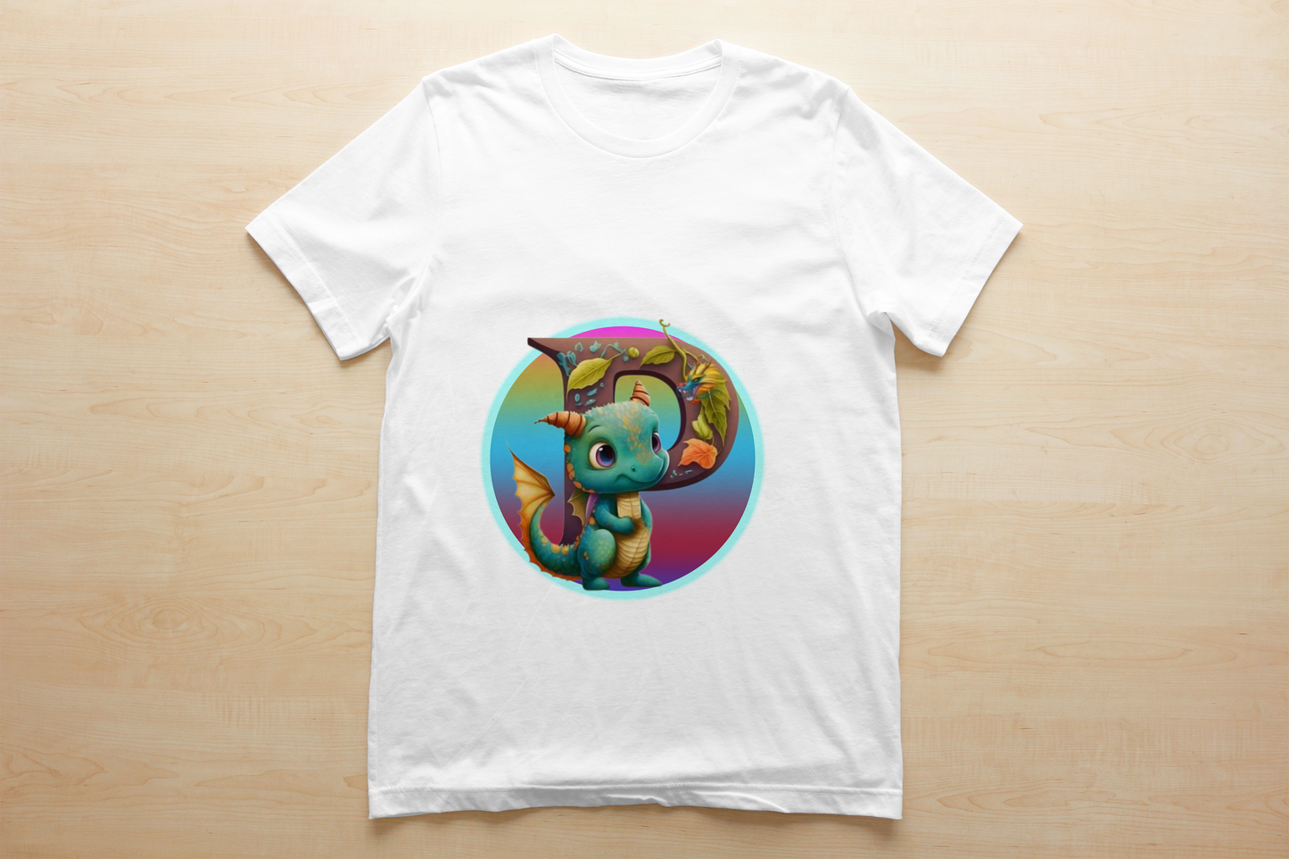 Kids ABC Dragon Images Sublimation/DTF T-Shirt Bundle