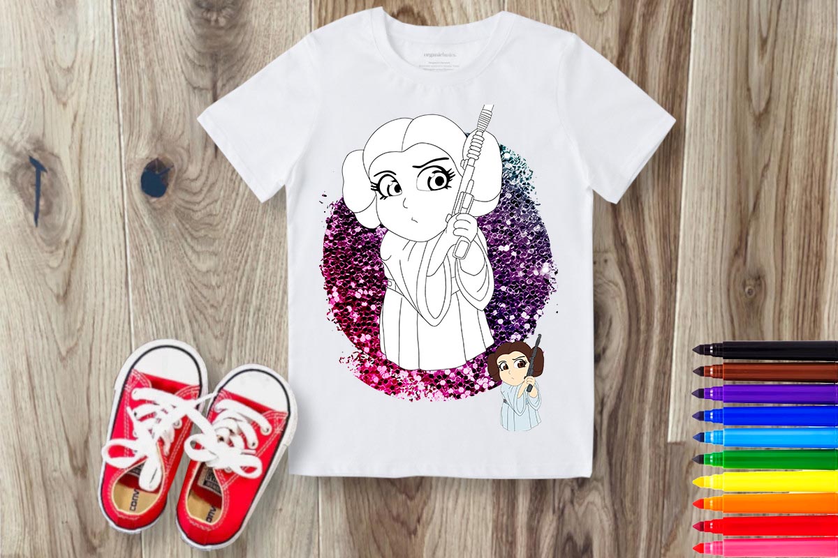 Coloring Cartoon Sublimation/DTF T-Shirt Images Bundle