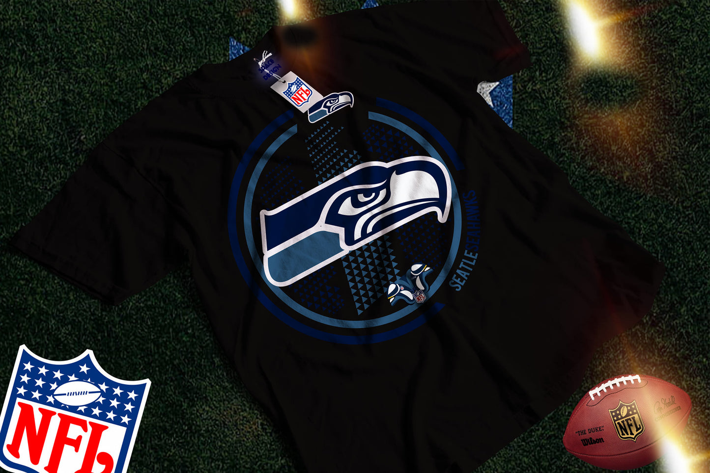 Football Sublimation/DTF T-Shirt Images