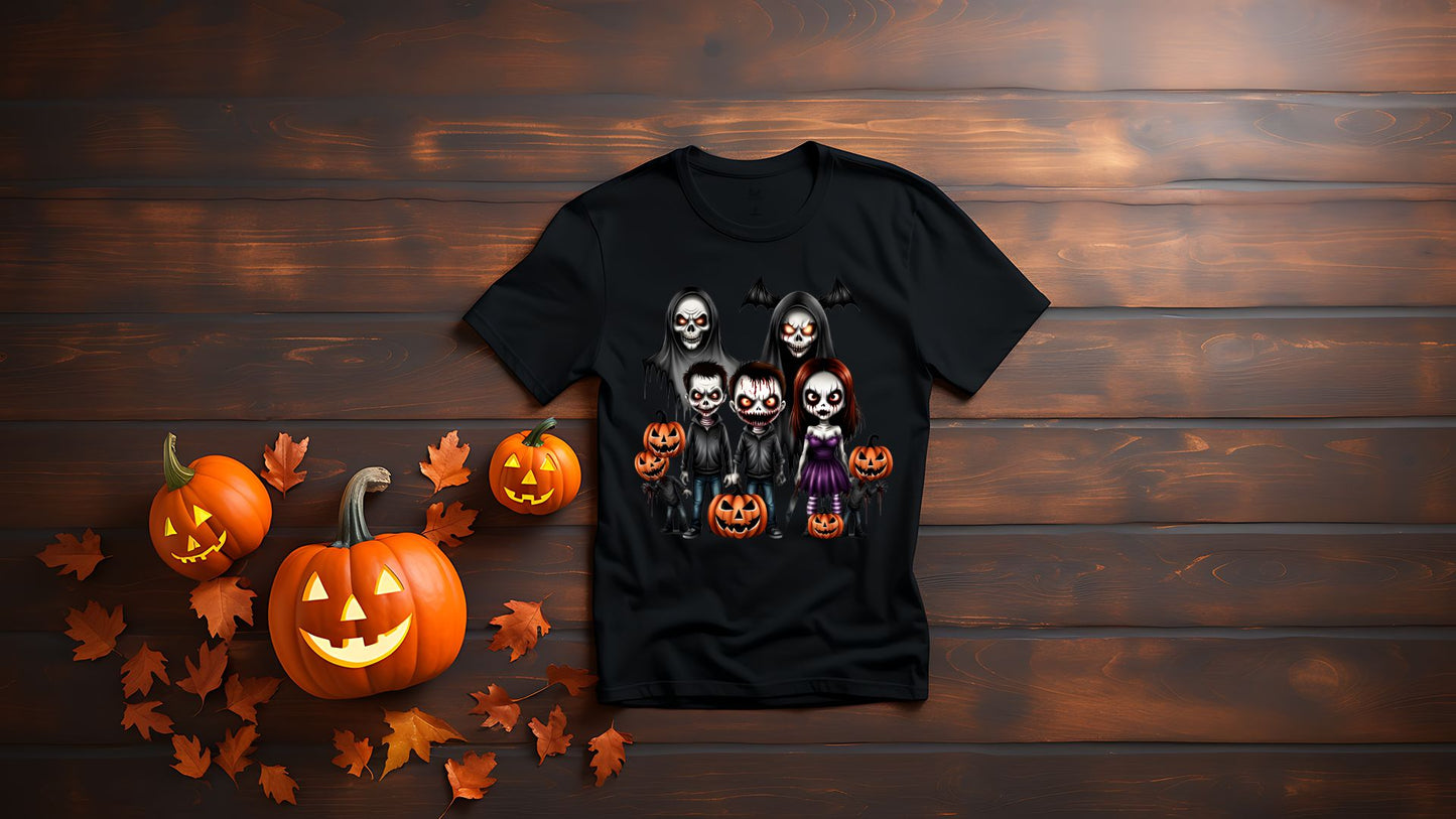 22 Cute Halloween Sublimation T-Shirt Image Bundle