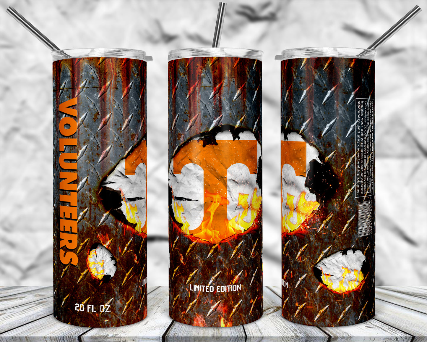 Rust College 20oz Sublimation Tumbler Images Bundle