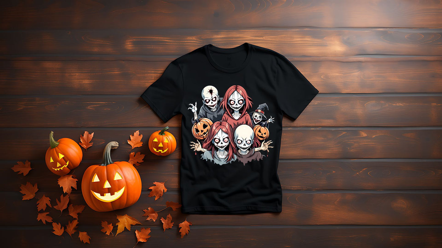 22 Cute Halloween Sublimation T-Shirt Image Bundle