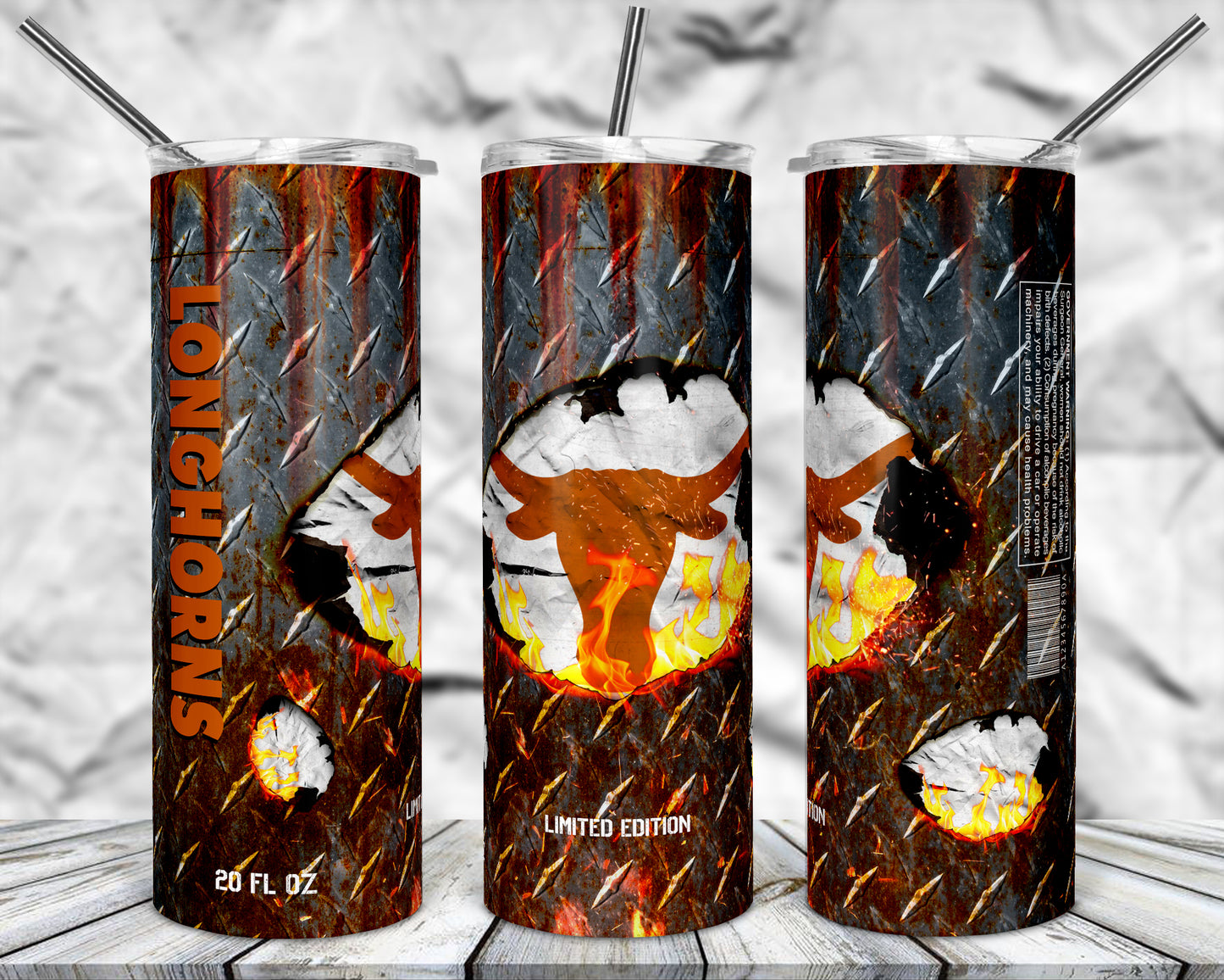 Rust College 20oz Sublimation Tumbler Images Bundle