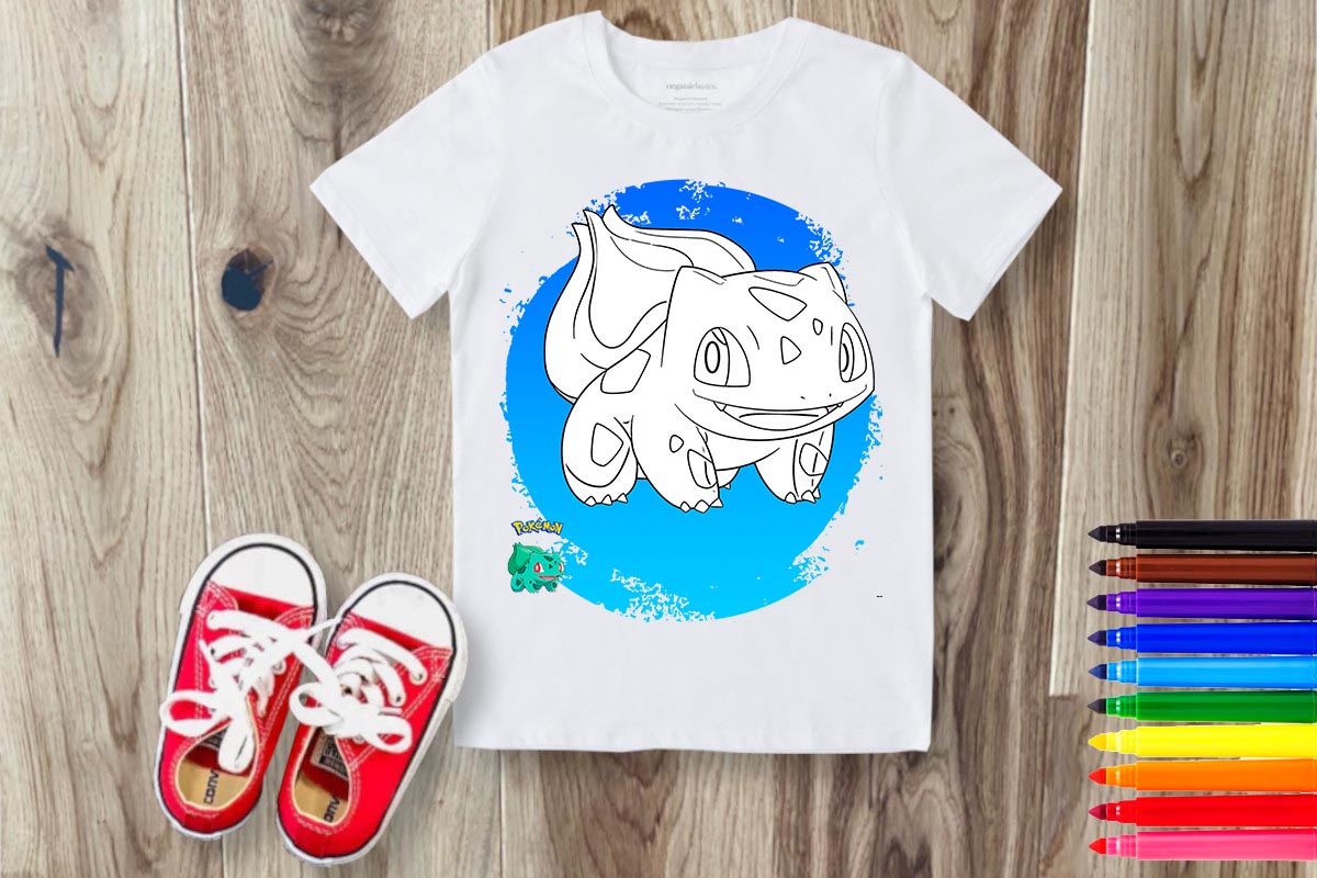 Coloring Cartoon Sublimation/DTF T-Shirt Images Bundle