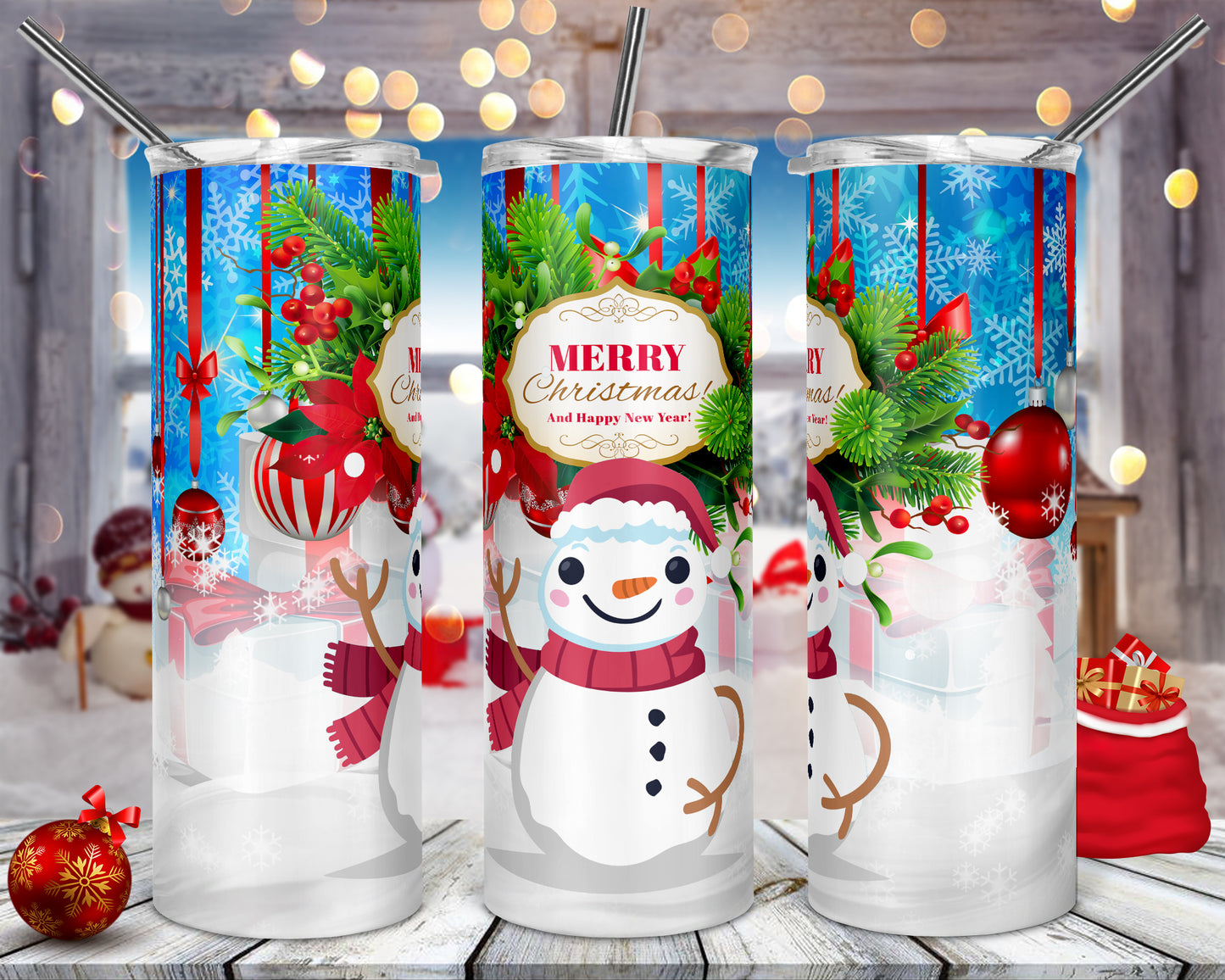 50+ Christmas Sublimation 20oz Images Bundle