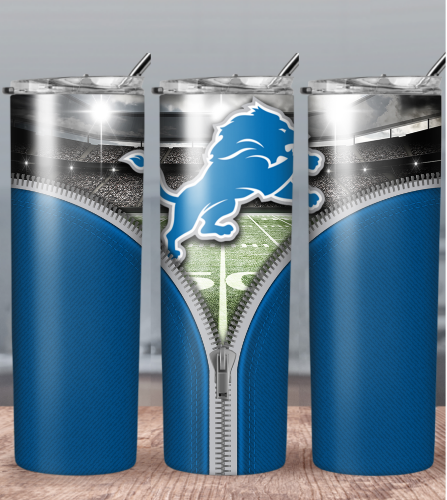 Football 20oz Sublimation Tumbler Image