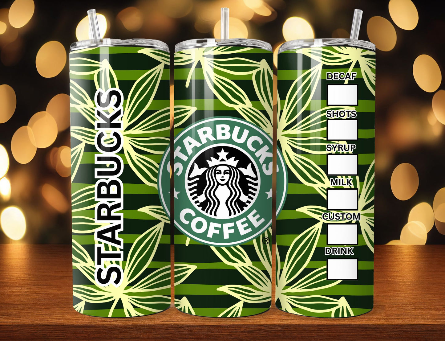 Cannabis Coffee Sublimation 20oz Images Bundle