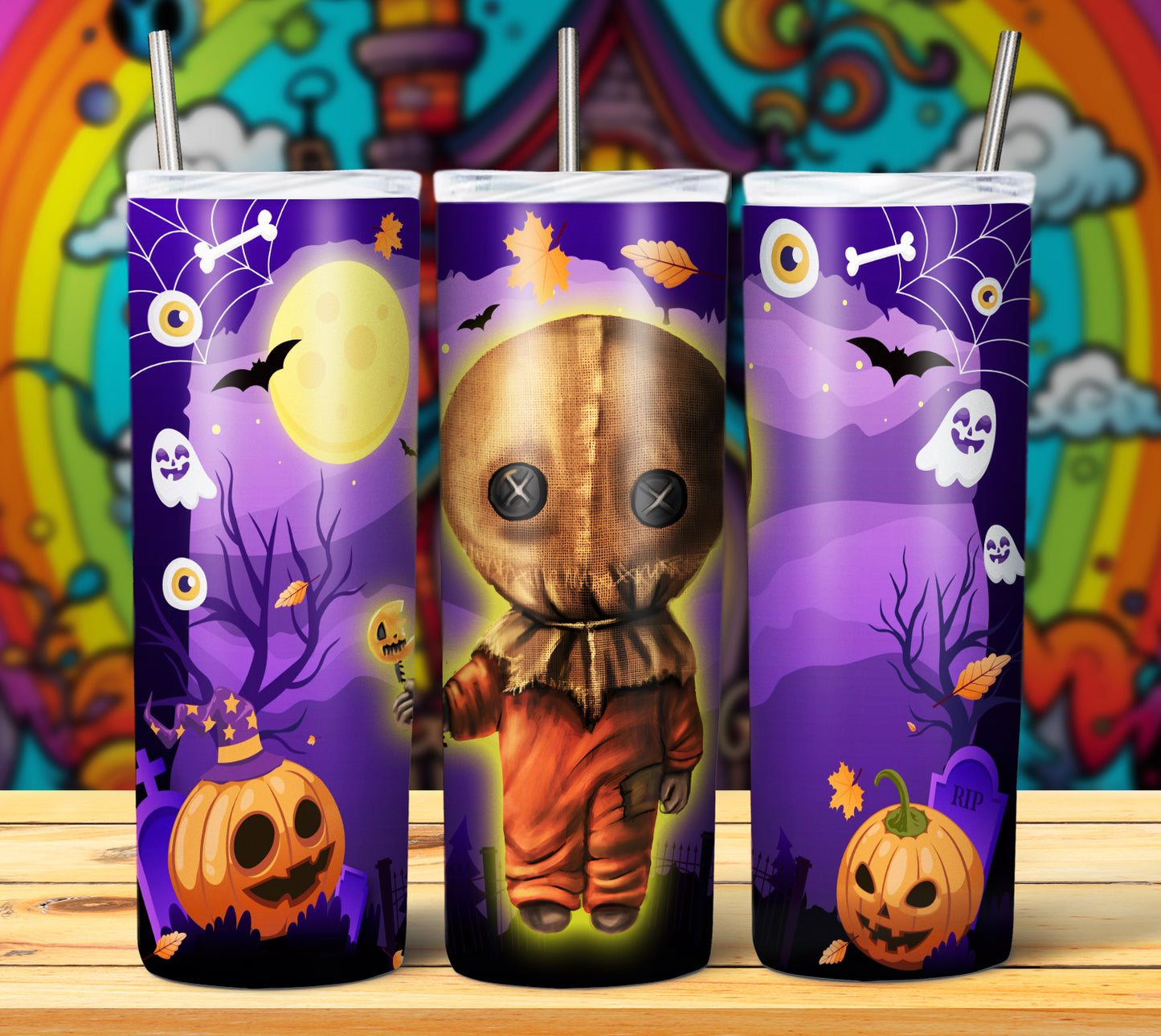 Sam Halloween Sublimation 20oz Images Bundle