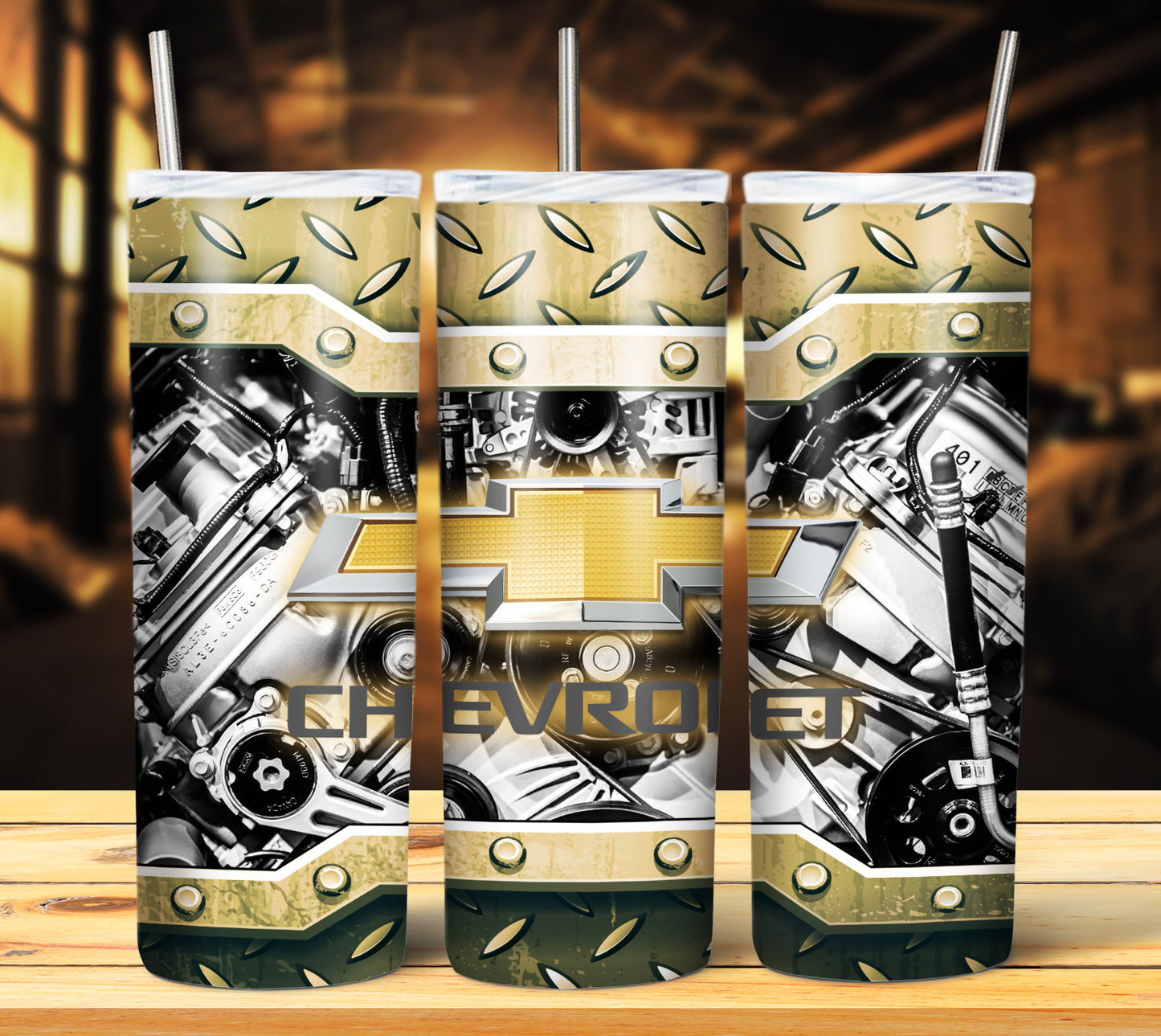 Car Logo 20oz Sublimation Tumbler Image