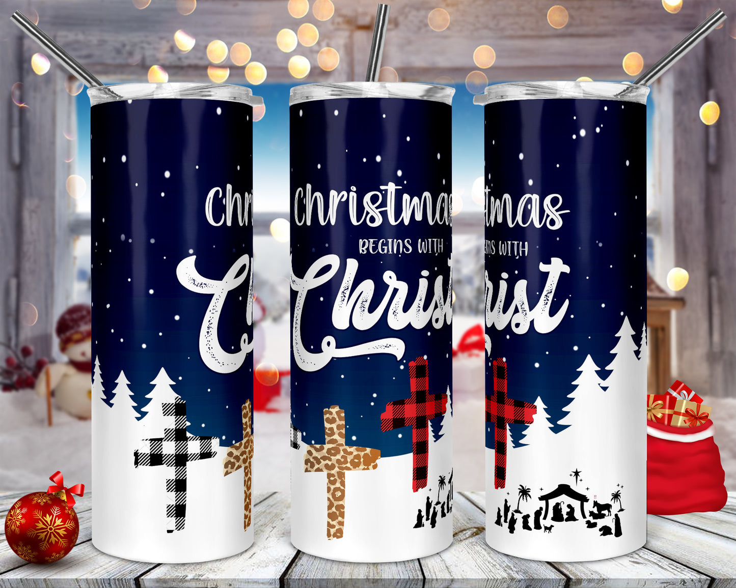 50+ Christmas Sublimation 20oz Images Bundle