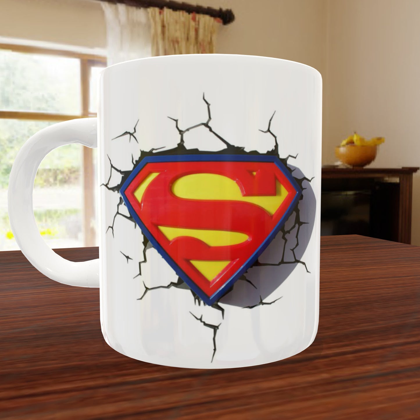 3D Superhero Mug Sublimation Images Bundle 11/15oz