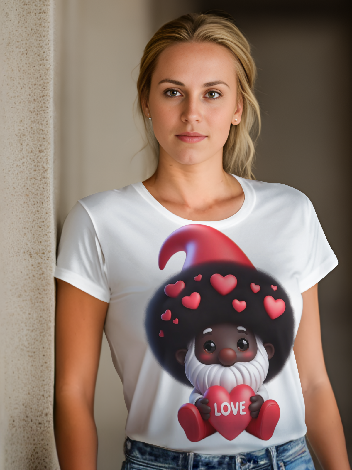 Gnomes Valentine Sublimation/DTF T-Shirt Images Bundle