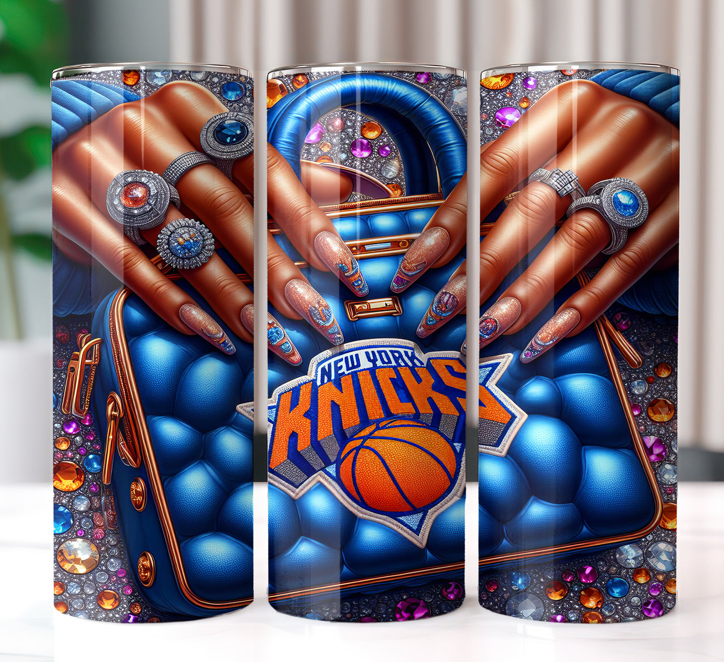 Basketball Bag 20oz Sublimation Tumbler Image