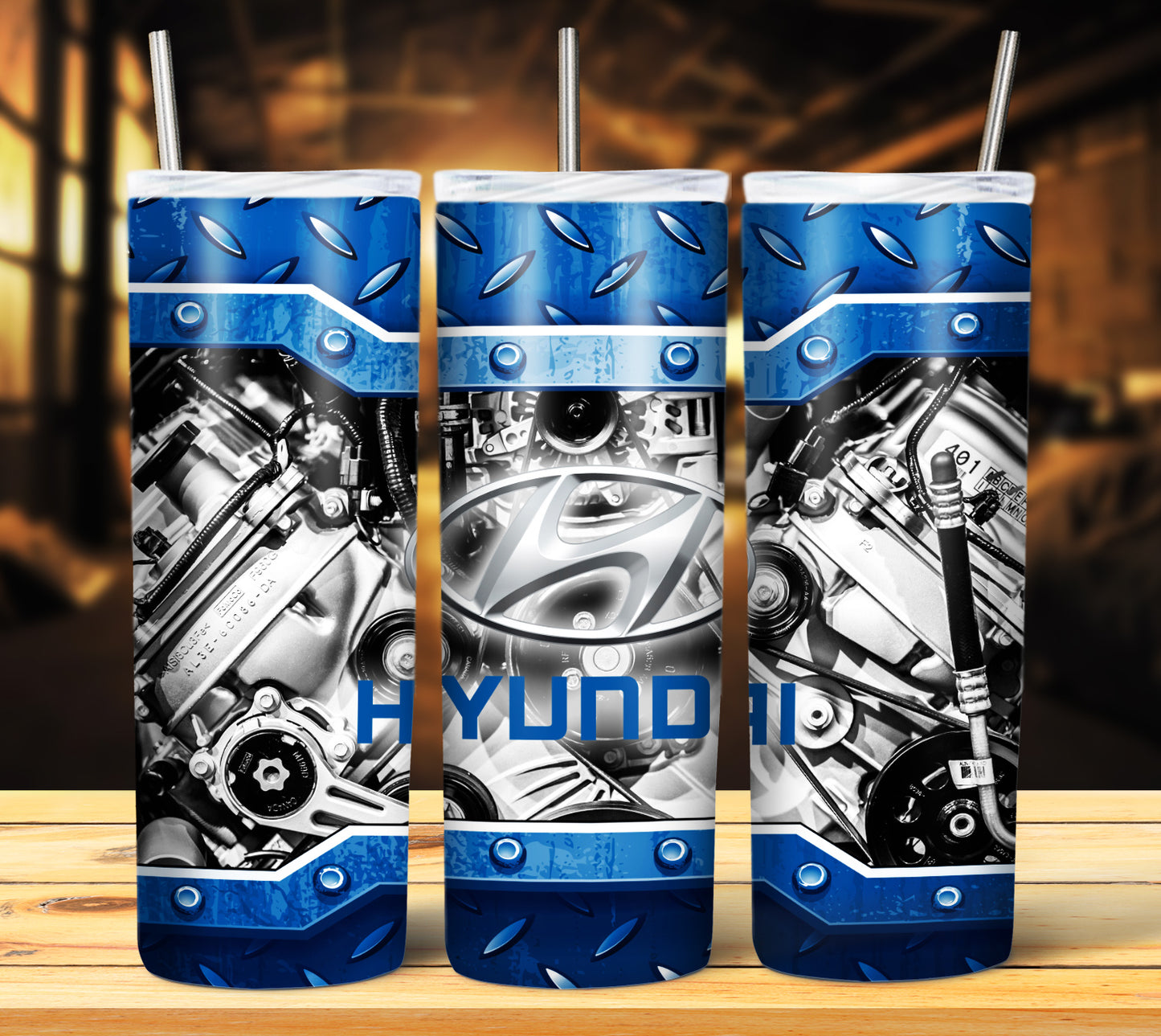 Car Logo 20oz Sublimation Tumbler Image