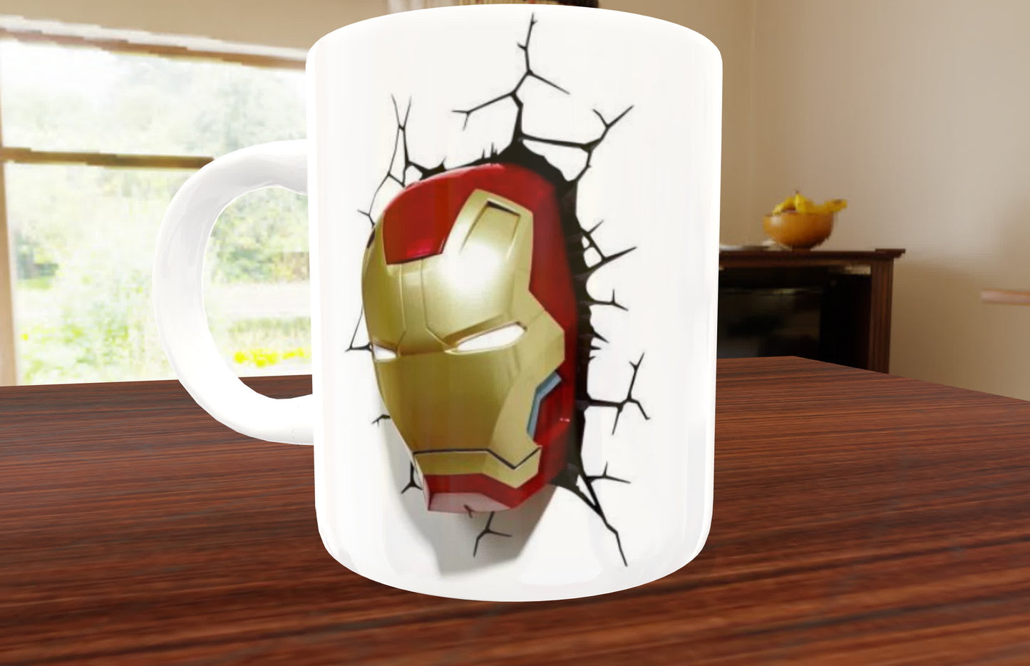 3D Superhero Mug Sublimation Images Bundle 11/15oz